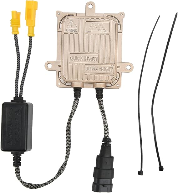 Ballast Xenon Ballast Control Unit Quick Start High Intensity 55W 12V Aluminum Universal Lamp Control for Car Headlight Conversion Gold