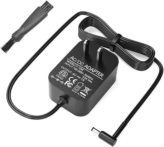4V Charger Replacement for Wahl 9818L 9818 9888L 9854L 9876L 9918D WNT-9 WNT-8 9864 9876 9766 5622 5623 8779 79608 97581 Trimmer S003HU0420060 S004mu0400090 Power Supply Cord
