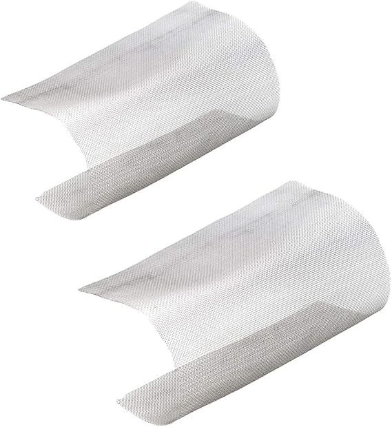 304 Stainless Steel Woven Wire Mesh Fine Screen Mesh Steel Woven Mesh 14 Mesh-50x100cm/19.7x39.4inch 2pcs