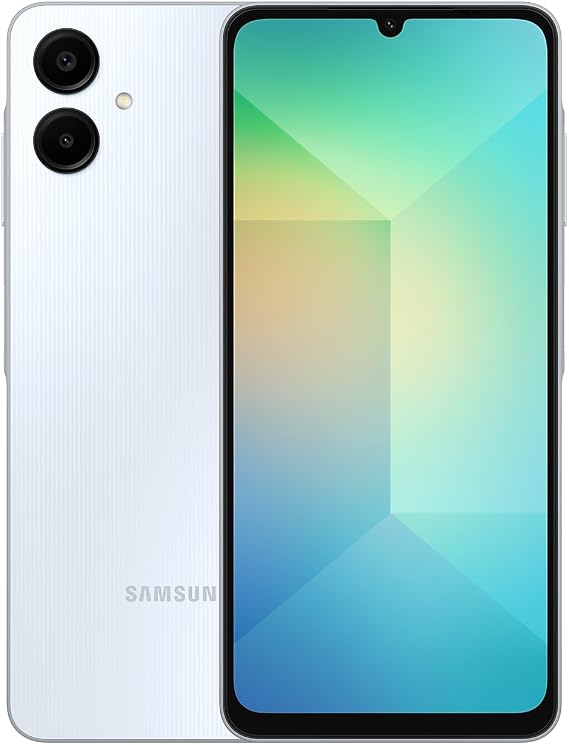 Samsung A06/4G/International/Unlocked/4+64GB/Light Blue/SIM+SIM/CaseBundle