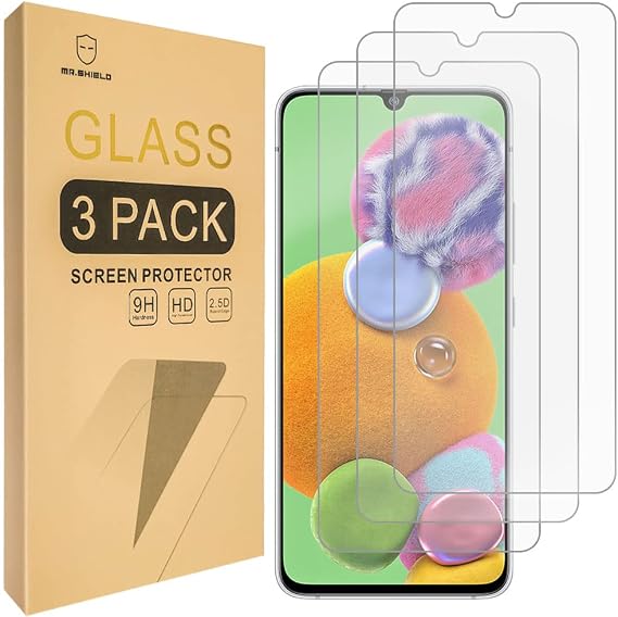 Mr.Shield Tempered Glass Screen Protector for Samsung Galaxy A90 5G Version