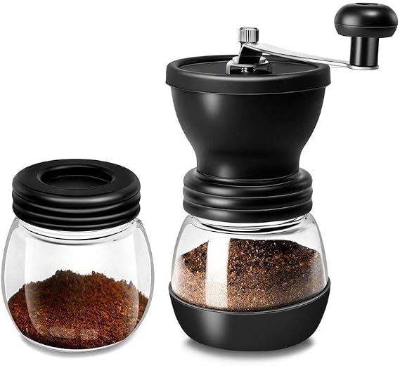 Black Goat Seramik Kahve Değirmeni - Manual Ceramic Grinder (For Chemex, V60, French Press)