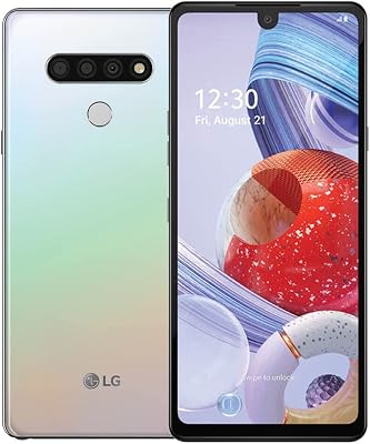 LG Stylo 6 Android Smartphone 64 GB - Renewed White, GSM Unlocked