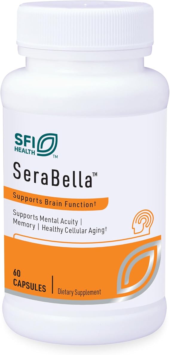 Klaire Labs SFI Health Phosphatidyl Serine Sf - Cognitive Support, Soy Free Phosphatidylserine from Sunflower Lecithin (60 Capsules)