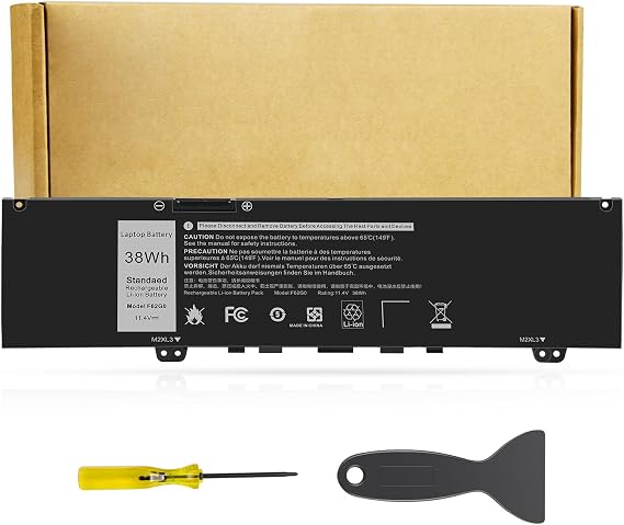 Futurebatt F62G0 Laptop Battery for Dell Inspiron 13 7000 7373 7386 2-in-1 7370 7380 5370 P83G P87G P91G P83G001 P83G002 P91G001 P87G001 Vostro 13 5370 Series F62GO 39DY5 039DY5 RPJC3 0RPJC3