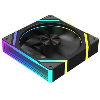Prism XS 120 Infinity Mirror ARGB and PWM case Fan 120mm Single Pack Suitable for Computer Case & CPU Cooling