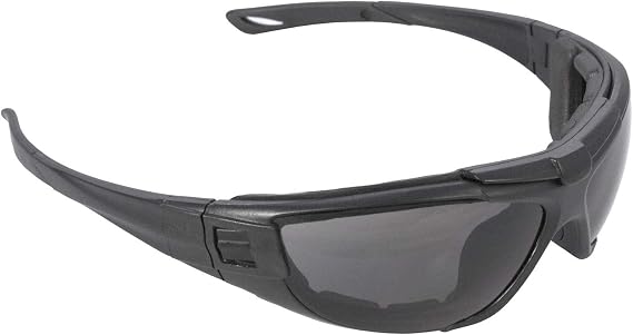 Radians Smoke Safety Glasses, Anti-Fog, Scratch-Resistant, One Size (CT1-21)