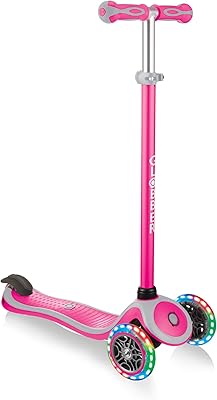 Globber Primo Plus Lights V2 442-110-2 Deep Pink