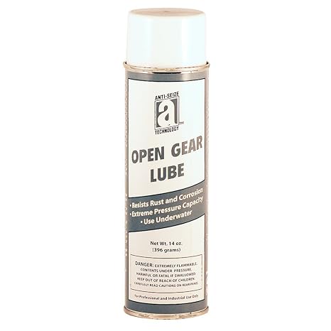 ANTI-SEIZE TECHNOLOGY 17055 Open Gear Lube, 14 oz Aerosol Can