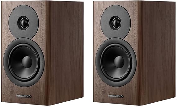 Dynaudio Evoke 10 Bookshelf Speakers - Pair (Walnut Wood)