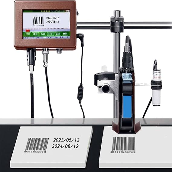 Automatic Inkjet Coding Machine for Production line,Automatic Coding Machine,12.7mm/25.4mm Date Coder,Online Coding Machine,for Date/Batch/Barcode/Logo,12.7mm
