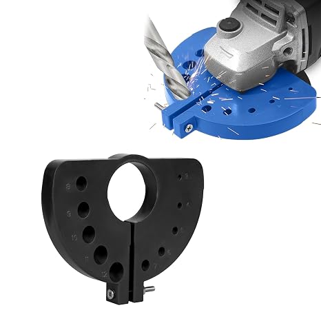 Drill Bit Sharpener Drill Bit Right Angle Drill Attachment Accessory for All Bits Electric Drill Grinding Tool Multi Specification (Black)