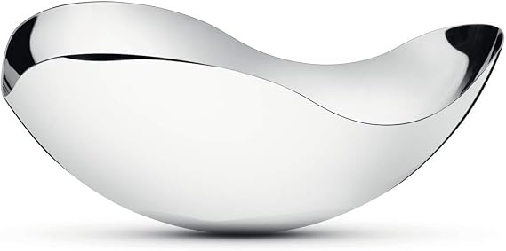 Georg Jensen Bloom Small Stainless Steel Serving Bowl