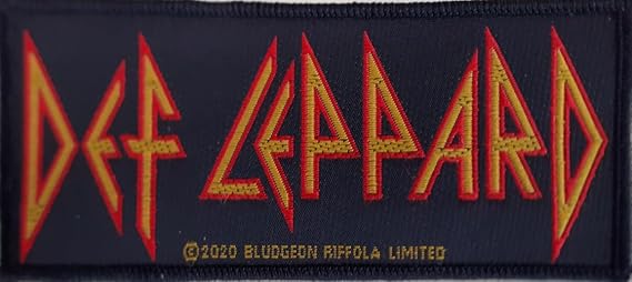 Def Leppard Logo Standard Patch (One Size) (Black/Red/Yellow)