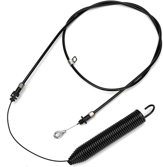 PTO Control Cable Replacement For GY22387 John Deere Equipment Cable, Fits D105 D110 D120 D125 D130 E100 E110 E120 E130 X105 X106 X125 X126 X145 100 Series Lawn Tractors