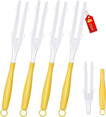 4PCS Replacement Dust Handles Stick Only Compatible with Swiffer Duster Handle Extendable Duster Mop Wand for Cleaning Car Blinds Furniture Electronics4, Yellow & White