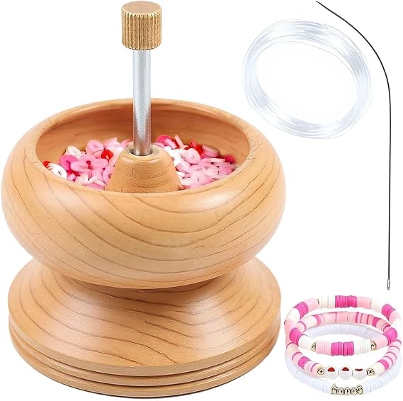 Shop LC Clay Seed Bead Spinner for Jewelry Making - Pinewood