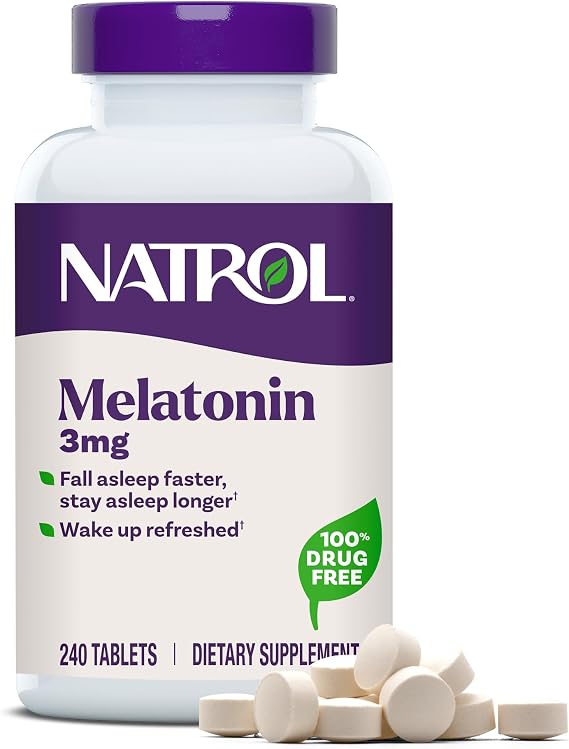 Natrol Melatonin - 3 mg - 240 Tablets