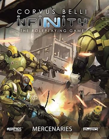 Modiphius Infinity: War Market: The Mercenaries Sourcebook, Multi