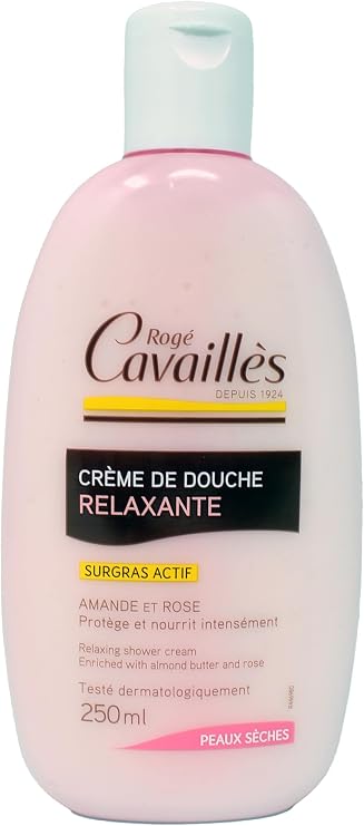 Relaxing Shower Cream with Almond and Rose Extract 250ml 
