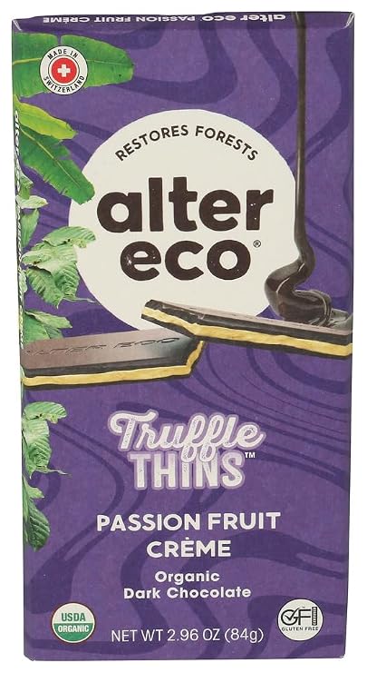Passion Fruit Chocolate Truffle Thins