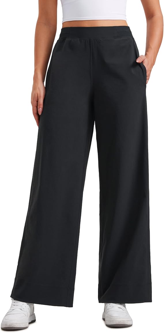 CRZ YOGA Stretch Wide Leg Casual Pants 30"