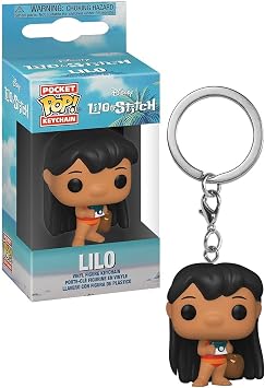 POP Keychain: Lilo & Stitch - Lilo with Camera Collectible Keychain, Multicolor, Standard
