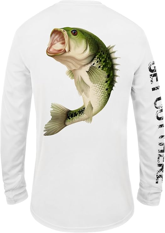 UPF 50+ Fishing T Shirts for Men Women Long Sleeve - UV Sun Protection