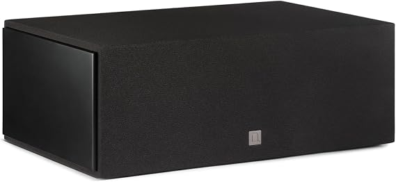 Definitive Technology Dymension DM10 Center Channel Speaker, (2) 5.25" Midrange Woofers, 1" Tweeter, 9" Passive Bass Radiator, for Dymension Series Home & Stereo Speakers, Home Theater Audio, Black