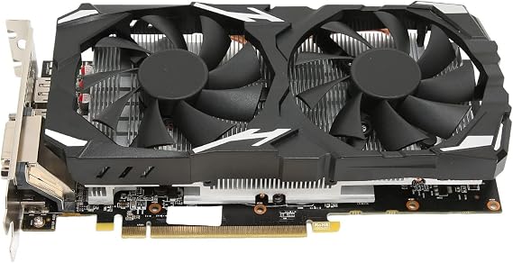 Cuifati AMD Radeon RX 580 8GB GDDR5 256bit Gaming Graphics Card 8K 7000MHz 16 PCI Express 3.0 Video Card with Dual Cooling Fans, DP/HDML/DVI (CUIFATItx1quzi9kw)