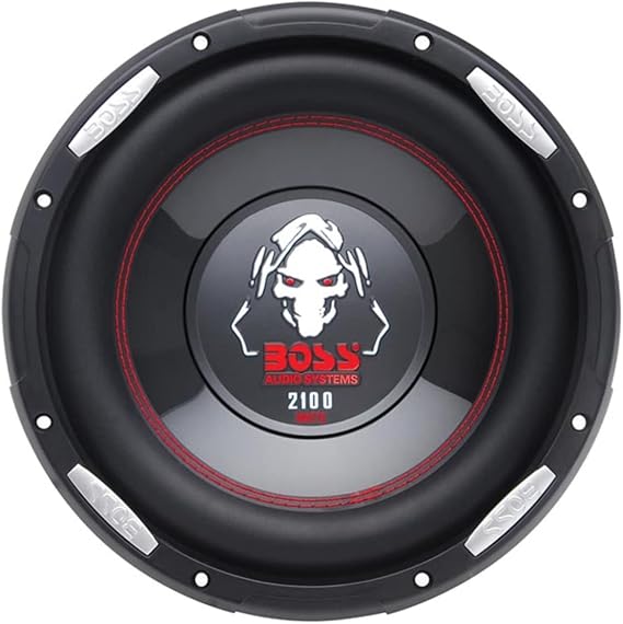 BOSS Audio Phantom P106DVC 10" 2100W DVC 4-Ohm Deep Bass Car Subwoofer