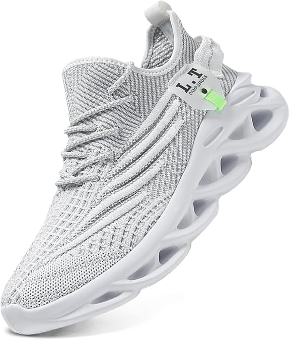 DLWKIPV Mens Running Shoes Lightweight Breathable Fashion Sneakers