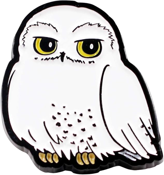 Harry Potter Hedwig Pin Badge Official Merchandise