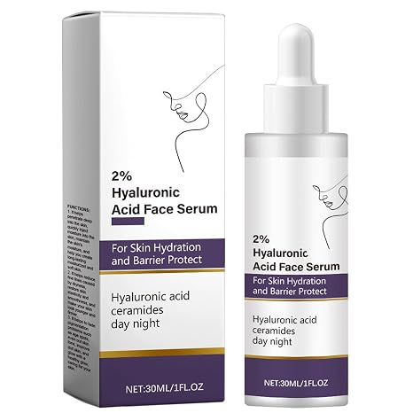 Hyaluronic Acid 2% + B5 Acid Face Serum for Face Serum Pore Reduction Plump and Smooth Skin for All Skin Types