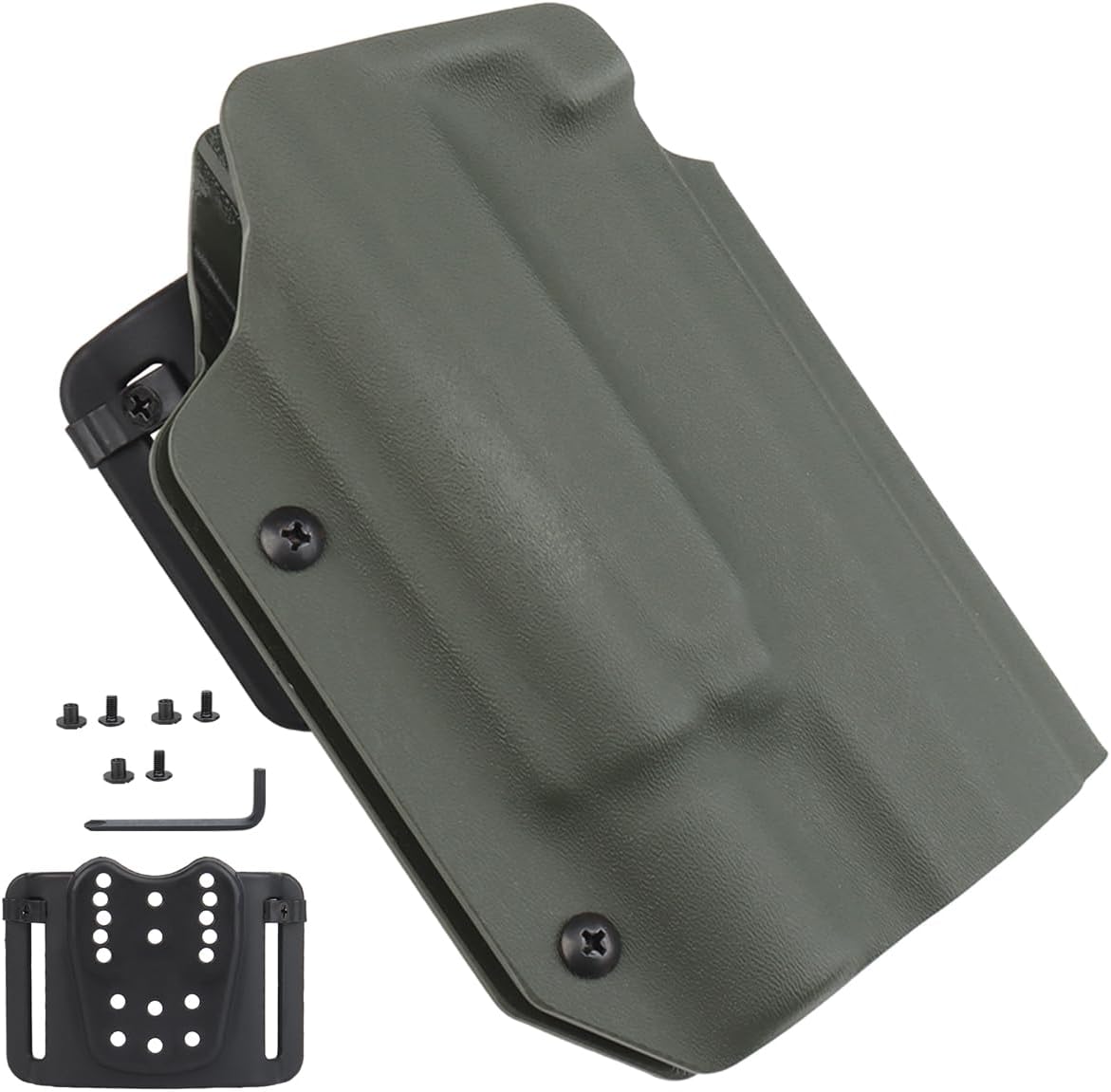 Owb Holster for P320/M17/M18 X300, Well Made Lightweight Quick Release Tactical Holster with Adapter Clip