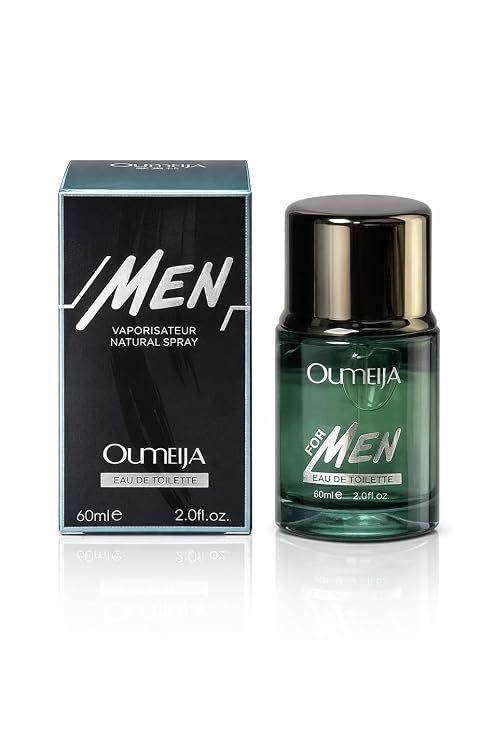 Men's Perfume with Bergamot, Cedarwood, Musk Fragrance, 60ml (2.0 fl oz), Long-Lasting Perfume for Men