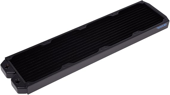 Alphacool Neos ST30 Full Copper Radiator480, 120mm x 4, Quad Fan, Black