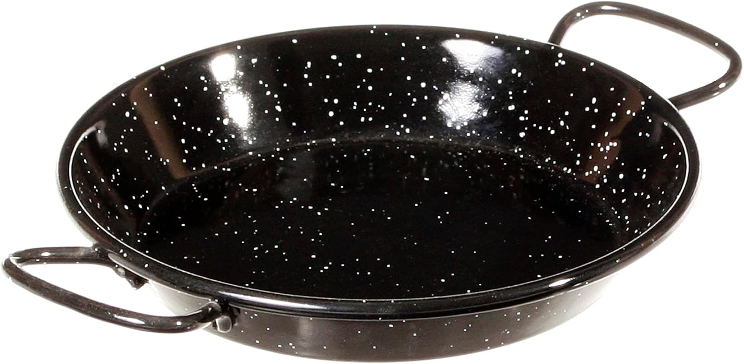 Garcima 6-inch Enameled Steel Paella Pan, 15cm