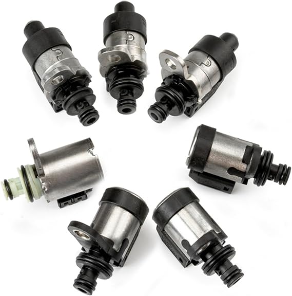 7 X RE5R05A Transmission Solenoid 02UP Compatible With Nissan Compatible With Hyundai Compatible With Datsun 123929A 123933A 123934A
