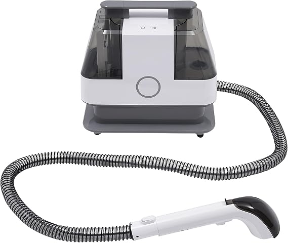 Commercial Carpet Cleaning Machine, 1000W 110V 40L/11Gal Professional Commercial 3 in 1 Carpet Spraying Floor Brush Cleaner Extractor Vacuum Washing Machine Portable Carpet Cleaner (White 40oz)