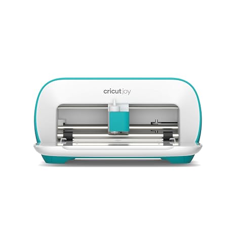 Cricut Joy Machine - A Compact,Portable DIY Smart Machine for Creating Customized Labels,Cards & Crafts,Works with Iron-on, Vinyl,Paper & Smart Materials, Bluetooth-Enabled, Blue - Used