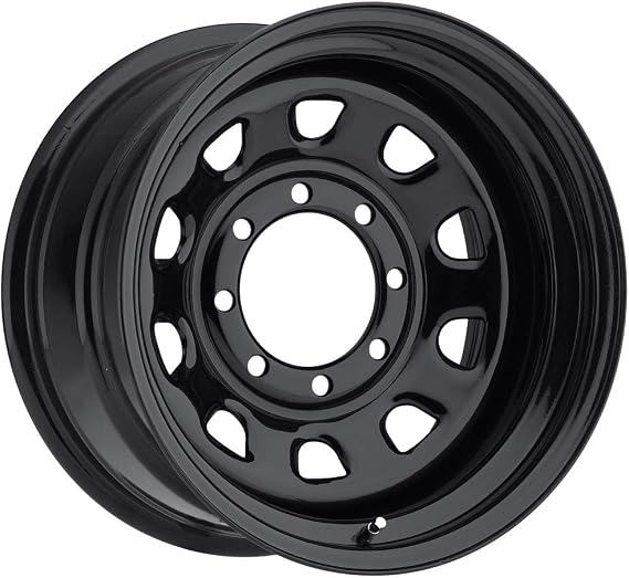 Vision 84 D Window 15x7 5x127/5x5" -6mm Gloss Black Wheel Rim