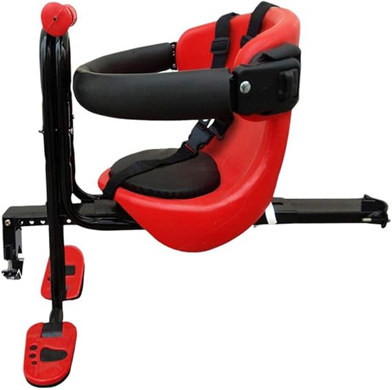 Children's Bicycle Seat, Child Seat for Bicycles, Back Child, Bicycle Cover, Junior Seat, Waterproof, Windproof, Includes Headrest, Easy to Install, Safety Measures, Adjustable Step, For Rear Seat, Load Capacity: 110.2 lbs 50 kg Suitable for Children 6 Months to 3 Years Old