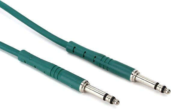 StageMASTER STT-1.G TT Patch Cable - 1 foot Green