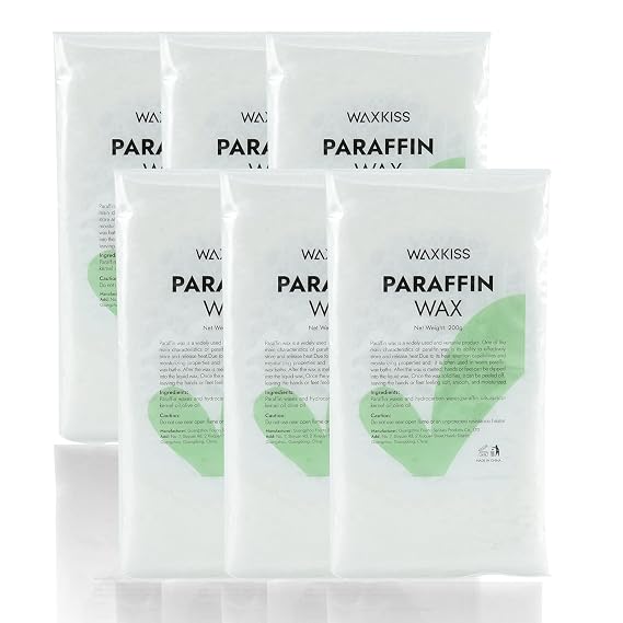 Paraffin Wax Refills for Hand and Feet, 6 packs Unscent Paraffin Wax