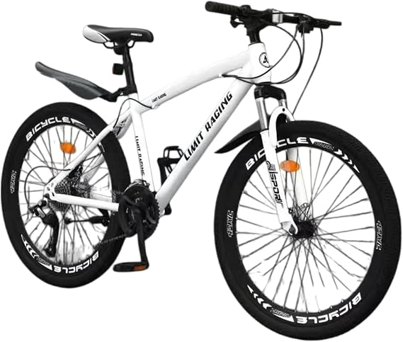Mountain Bike Complete 24/26 Inch 21/24/27 Speedy Bike Cross Bike Mountain Bike Cross Cant Unisex Adult Teenager Middle School Home Road Racing Lightweight Aluminum Frame
