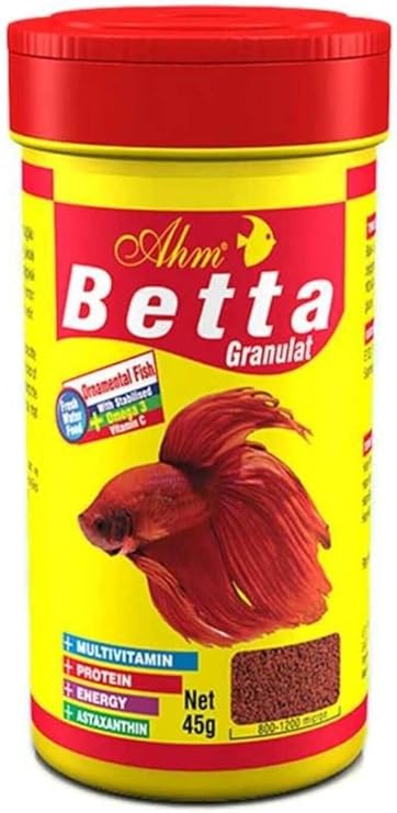 Ahm Betta Granul Food 100 Ml Balık Yemi