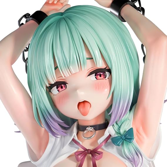 Sensual Girl Sexual Service Toilet Futanari Girl Midori 1/7 Scale Painted Finished Figure