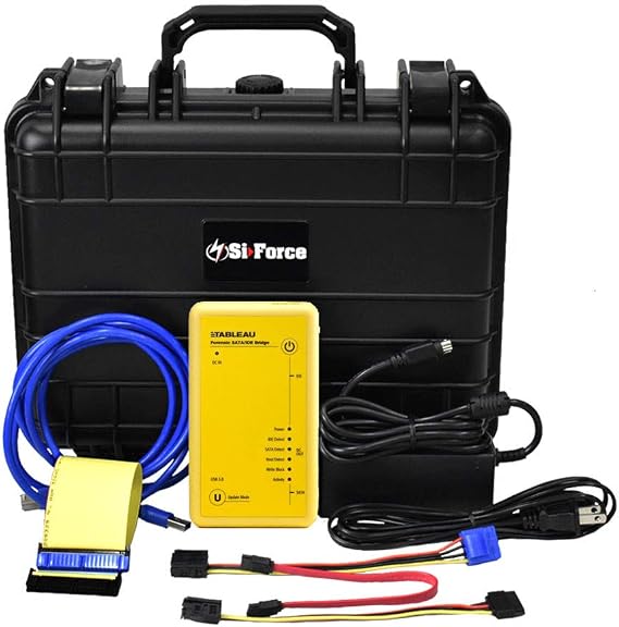 Tableau Forensic SATA/IDE Read-Write Bridge TK35U-RW SiForce Bundle with Rugged Case
