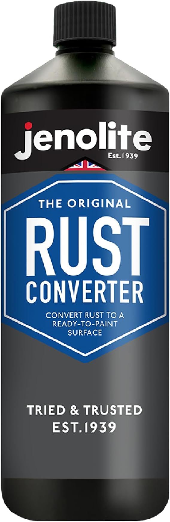 JENOLITE Rust Converter Liquid, Rust Neutralizes for Metal 1x33.8oz